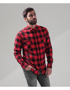 B-BY031-Checked Flannel Shirt 2
